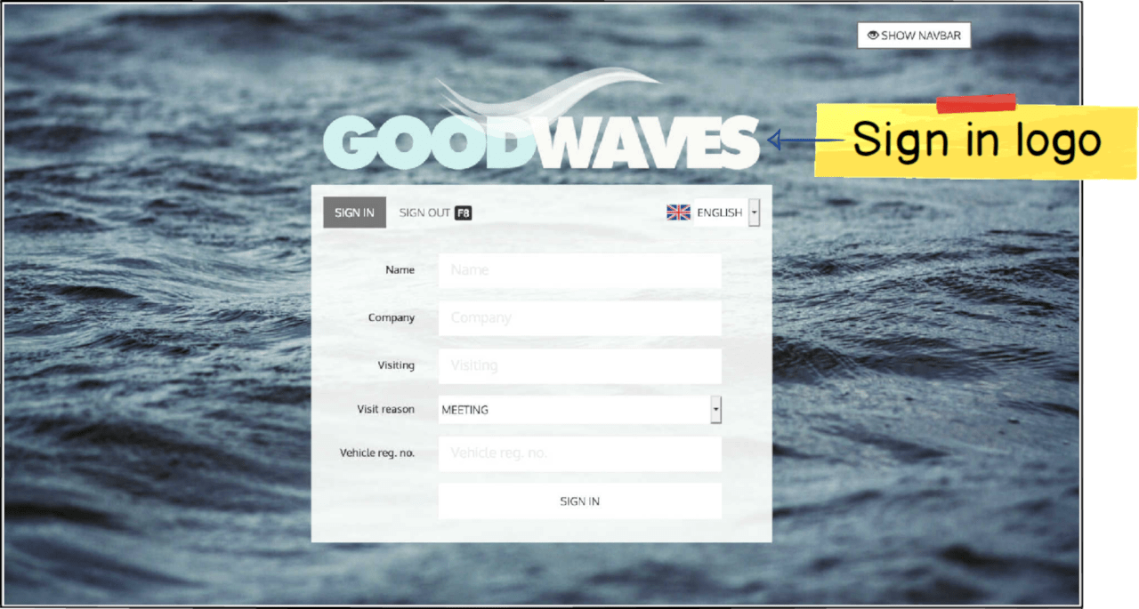 Customize sign-in page
