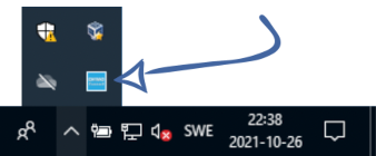 DYMO Connect Web Service in toolbar