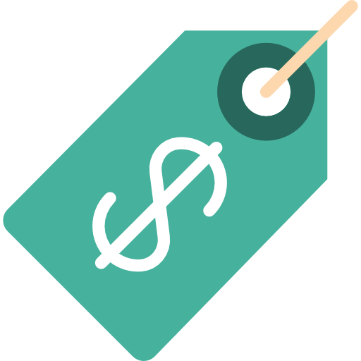 Icon price tag